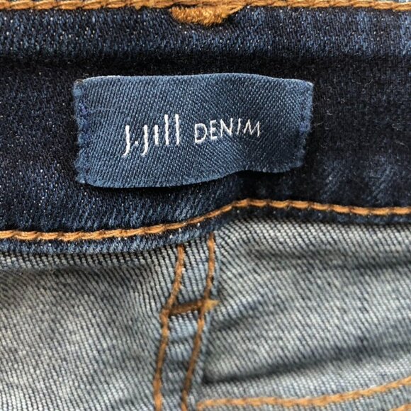 J.Jill Womens Jeans Size 6 Lot Of Two Straight Slim Blue Denim Dark Wash Casual - Picture 8 of 15